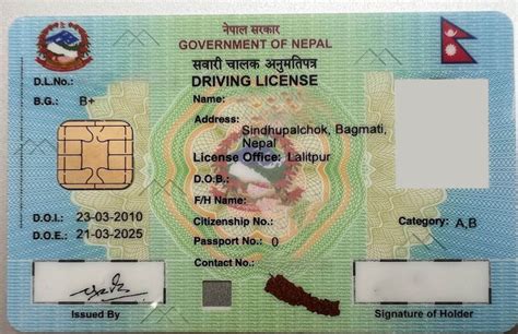 smart card license nepal|gov in Nepal.